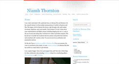 Desktop Screenshot of niamhthornton.net